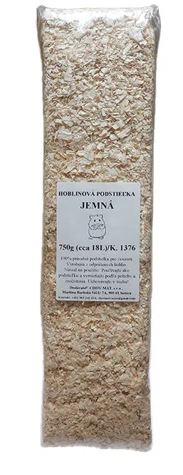 Hoblinová podstielka AC jemná 18L/ 750g