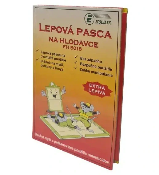 Lepová pasca na hlodavce FH-5018 193x131mm MAXI (kniha)