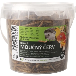 Múčny červ 0,5l (80g)